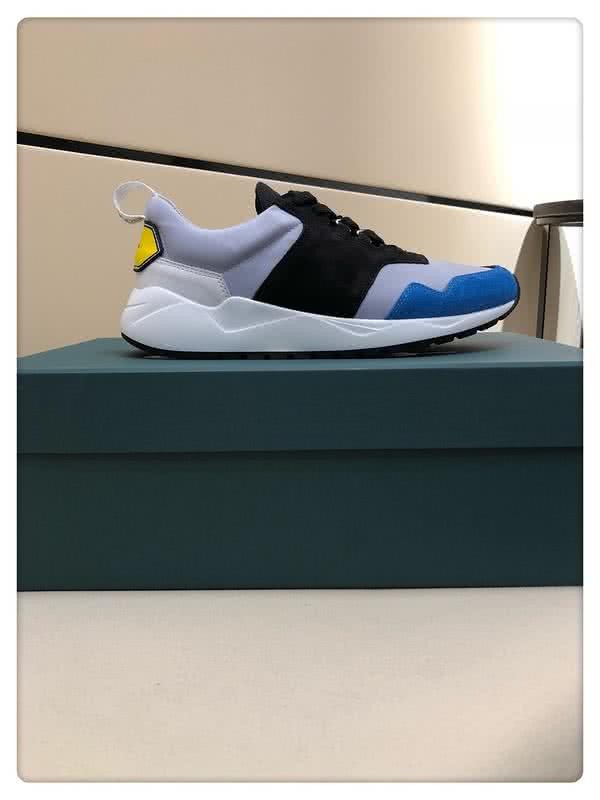 Buscemi Sneakers White Grey Blue Black Men 2
