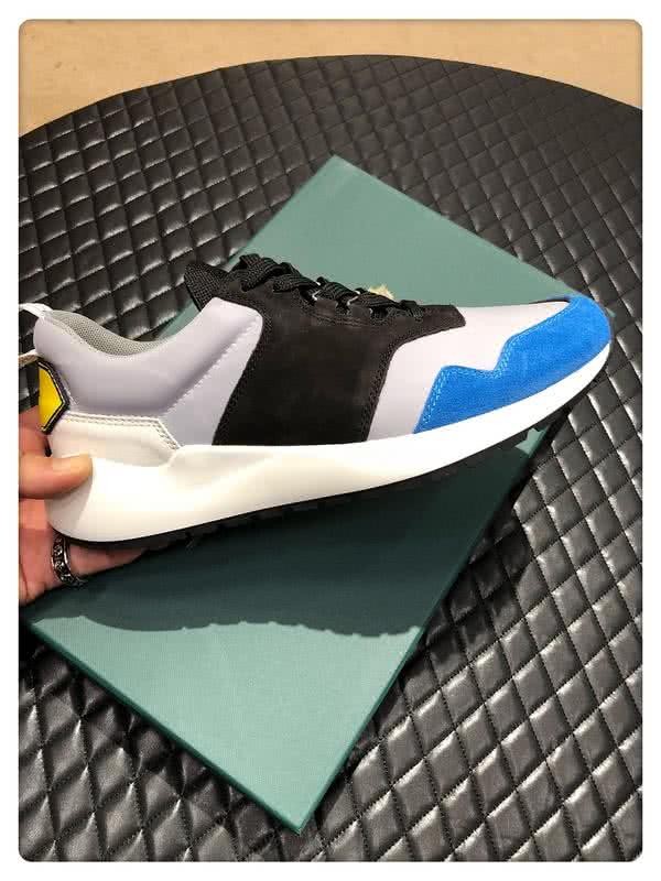 Buscemi Sneakers White Grey Blue Black Men 5