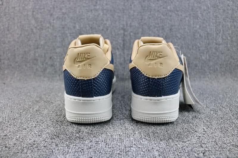 Nike Air Force 1 Upstep Shoes Blue Men 3