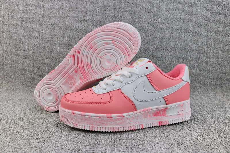 Nike Air Force 1 Upstep Shoes Pink Women 1