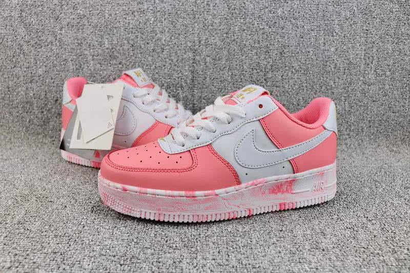 Nike Air Force 1 Upstep Shoes Pink Women 2