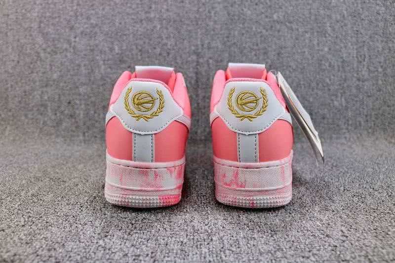 Nike Air Force 1 Upstep Shoes Pink Women 3