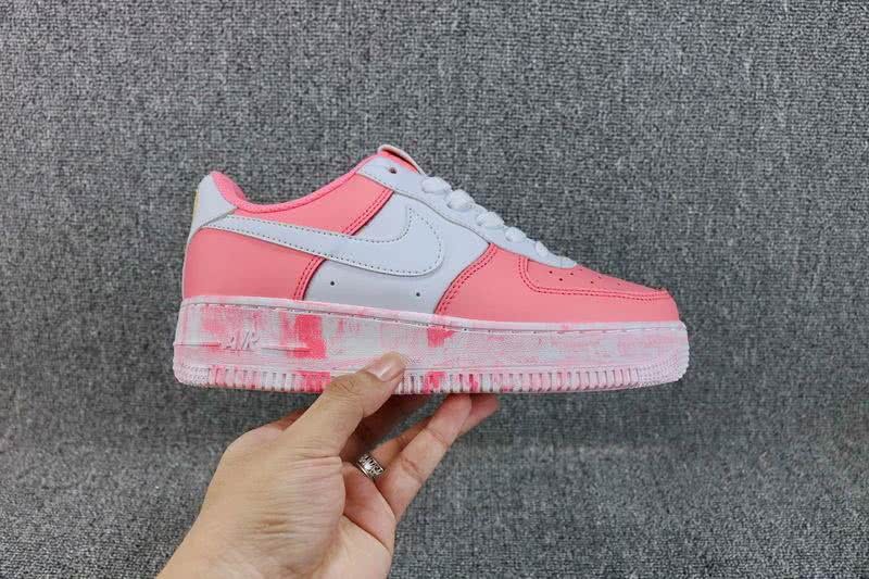 Nike Air Force 1 Upstep Shoes Pink Women 5