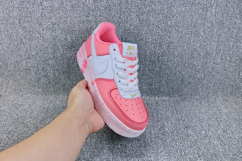 Nike Air Force 1 Upstep Shoes Pink Women 6