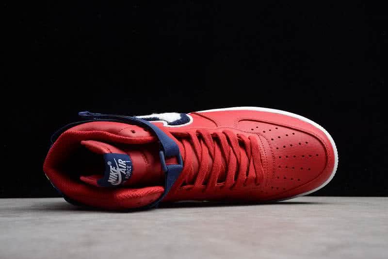 Nike Air Force 1 High 07 Shoes Red Men/Women 4