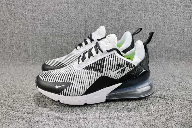 Nike Air Max 270 Men White Black Shoes  8