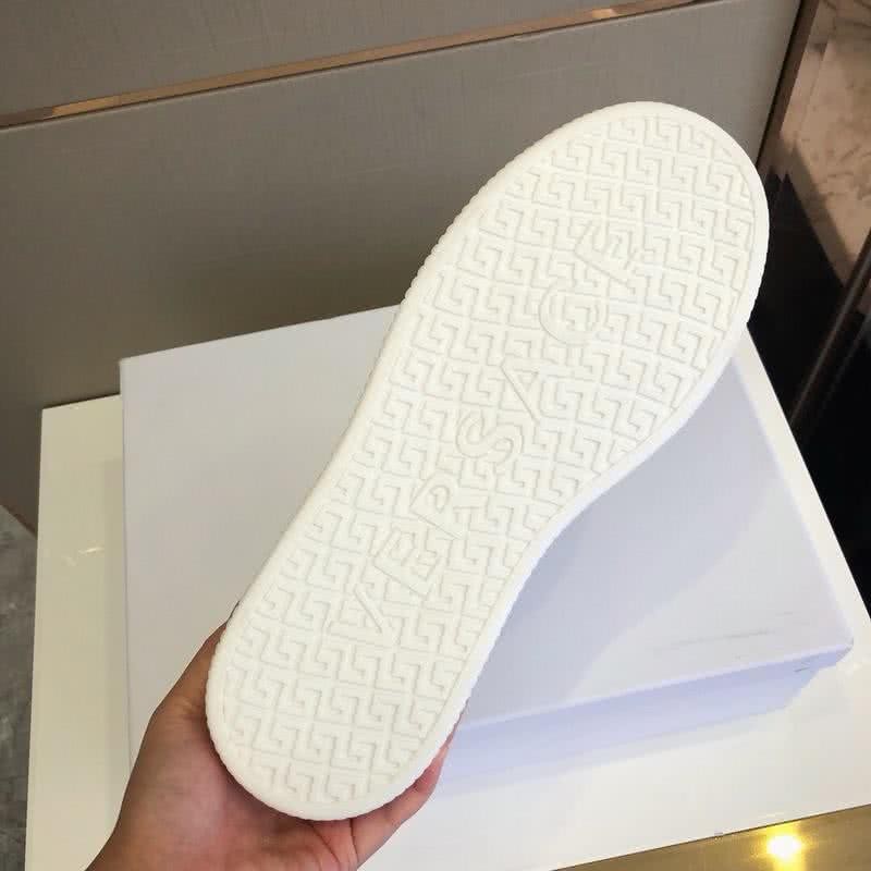 Versace 3D Medusa Full Cowhide Loafers Pure White Men 9
