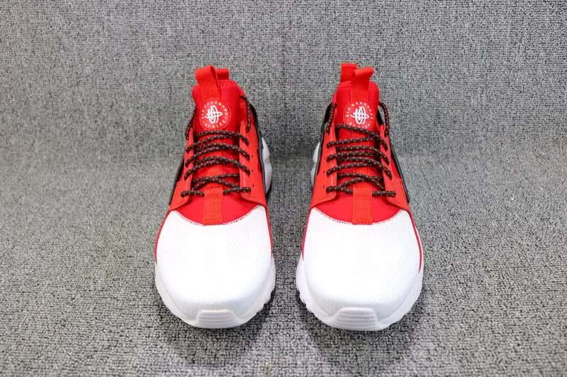 Nike Air Huarache Run Ultra Men Women White Red Shoes 4