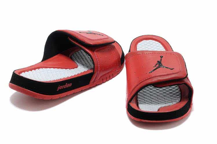 Air Jordan 2 Hydro Slipper Red Black And White Women 2