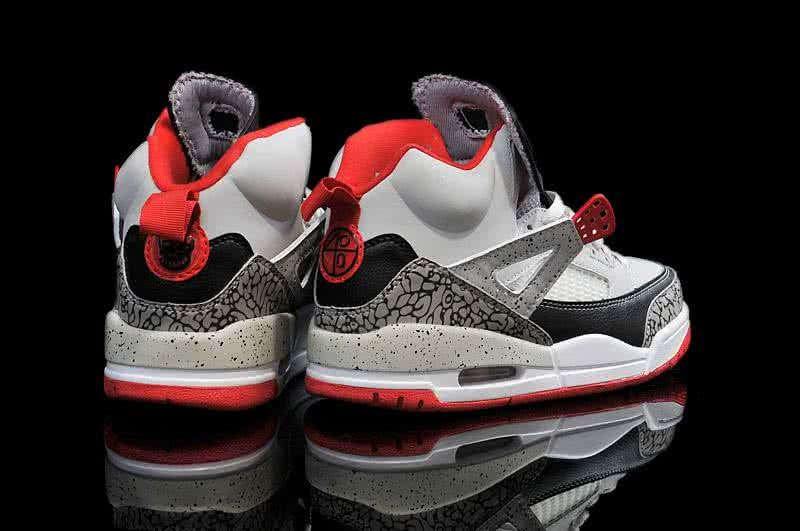 Air Jordan 1 Shoe Orange Grey And Black Men 5