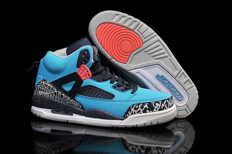 Air Jordan 1 Shoe Blue And Grey Men 1