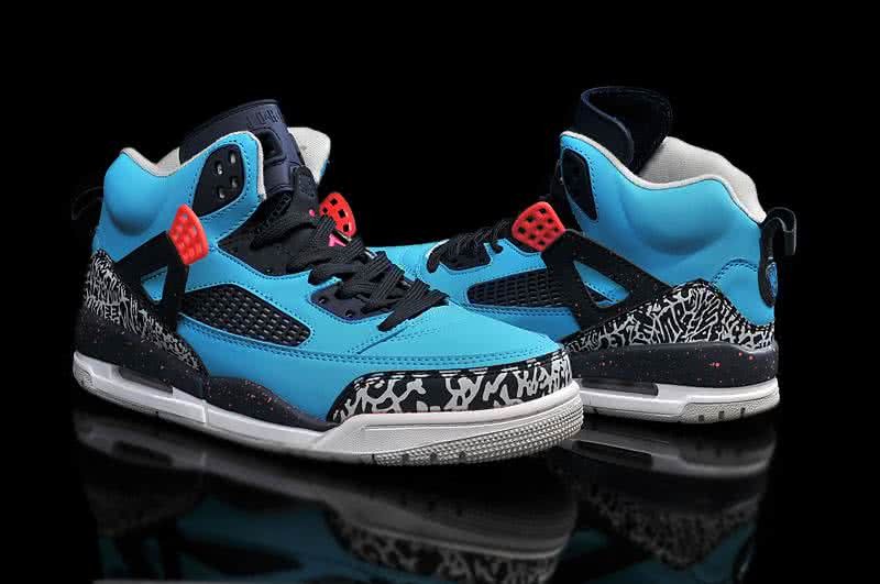 Air Jordan 1 Shoe Blue And Grey Men 3