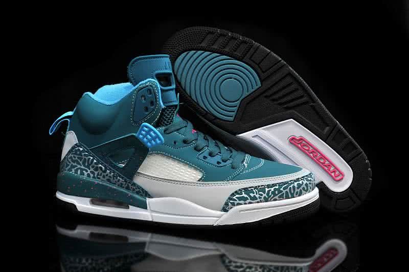 Air Jordan 1 Shoe Blue Grey And White Men 1