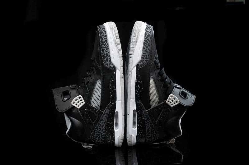 Air Jordan 1 Shoe Black And Grey Men 6