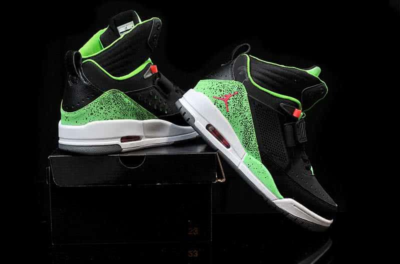 Nike Air Jordan 3 Flight 97 Green And Black Men 2