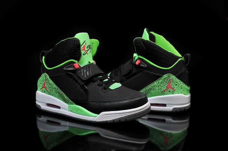 Nike Air Jordan 3 Flight 97 Green And Black Men 4
