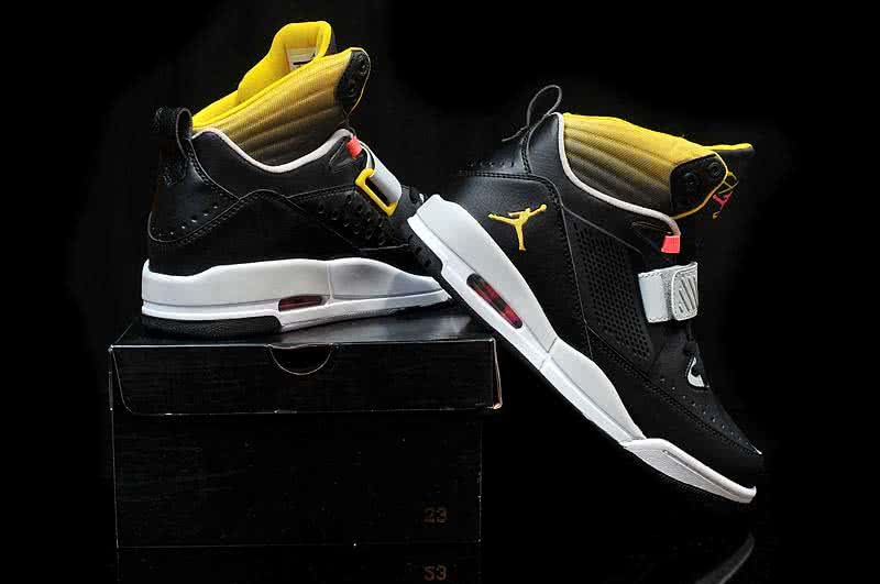 Nike Air Jordan 3 Flight 97 Black And Yellow Men 2