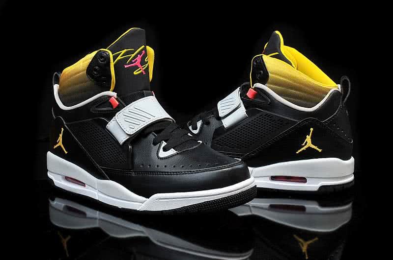 Nike Air Jordan 3 Flight 97 Black And Yellow Men 3