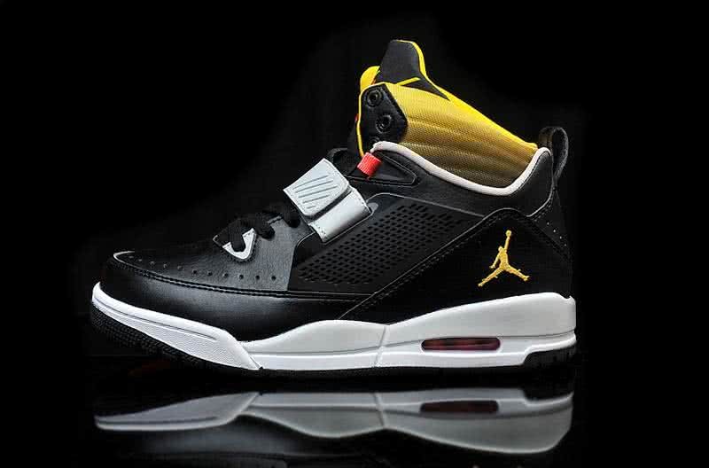 Nike Air Jordan 3 Flight 97 Black And Yellow Men 4