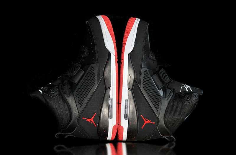 Nike Air Jordan 3 Flight 97 Black White And Red Men 6