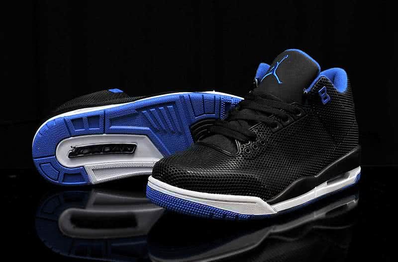 Air Jordan 3 Future Black And Blue Men 1