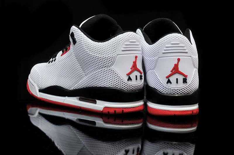 Air Jordan 3 Future Black Red And White Men 2