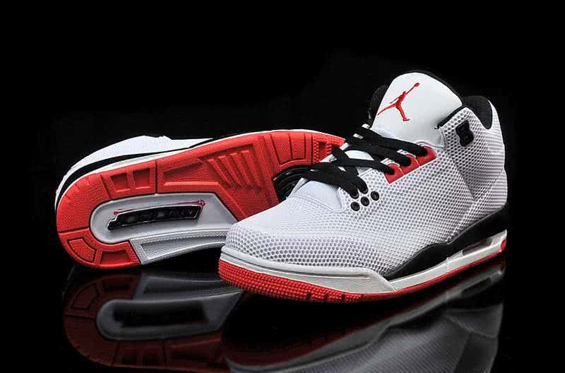 Air Jordan 3 Future Black Red And White Men 1