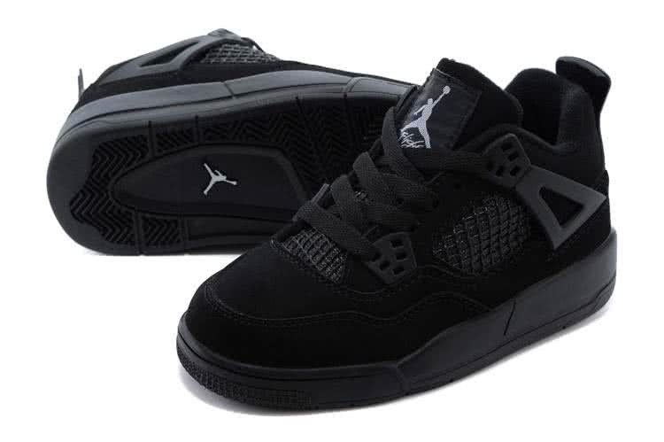 Air Jordan 3 Shoes Black Children 2