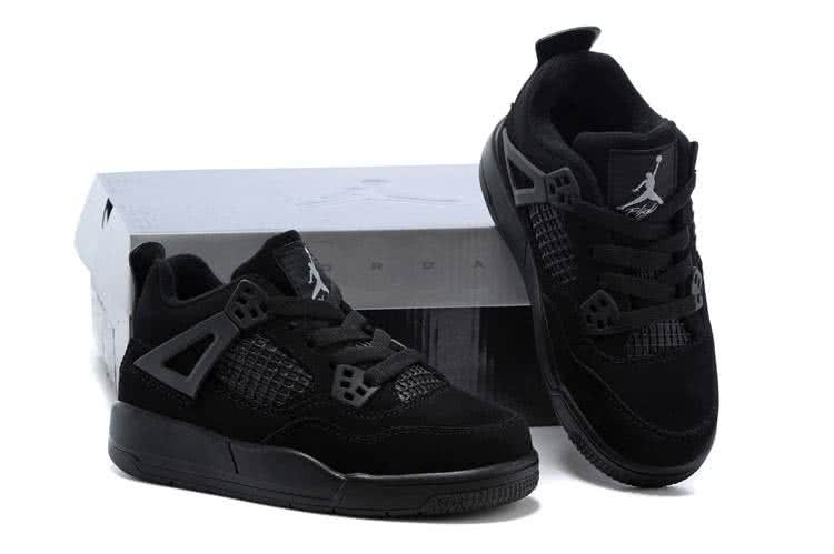 Air Jordan 3 Shoes Black Children 5