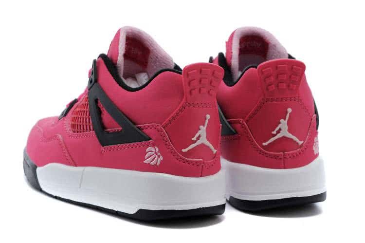 Air Jordan 3 Shoes Black Pink And White Children 5
