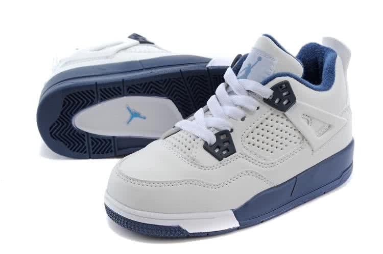 Air Jordan 3 Shoes Black And White Children 5