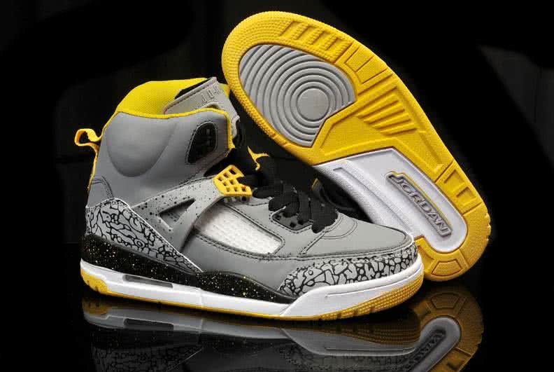 Air Jordan 3 Shoes Yellow And Grey Women 1