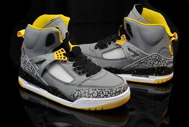 Air Jordan 3 Shoes Yellow And Grey Women 3