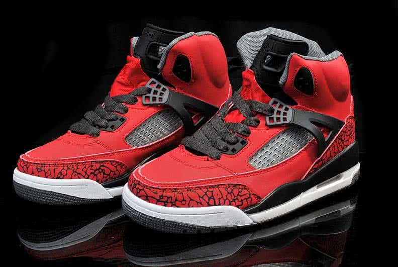 Air Jordan 3 Shoes Red And Grey Women 2