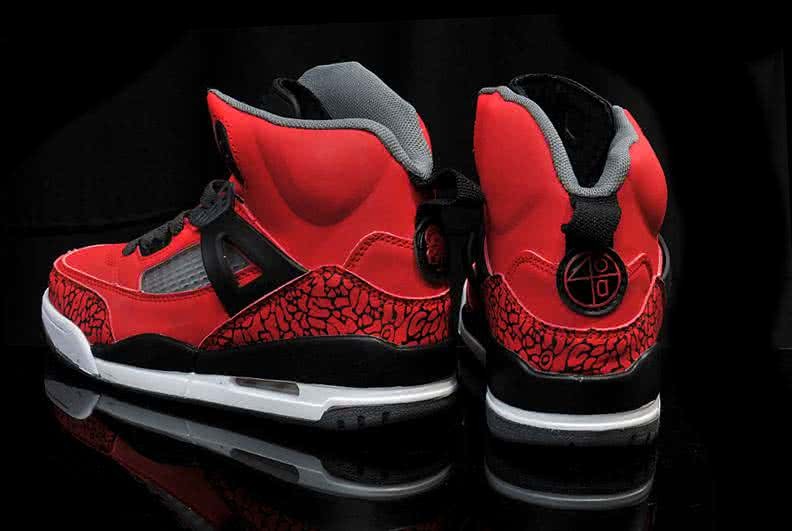 Air Jordan 3 Shoes Red And Grey Women 5