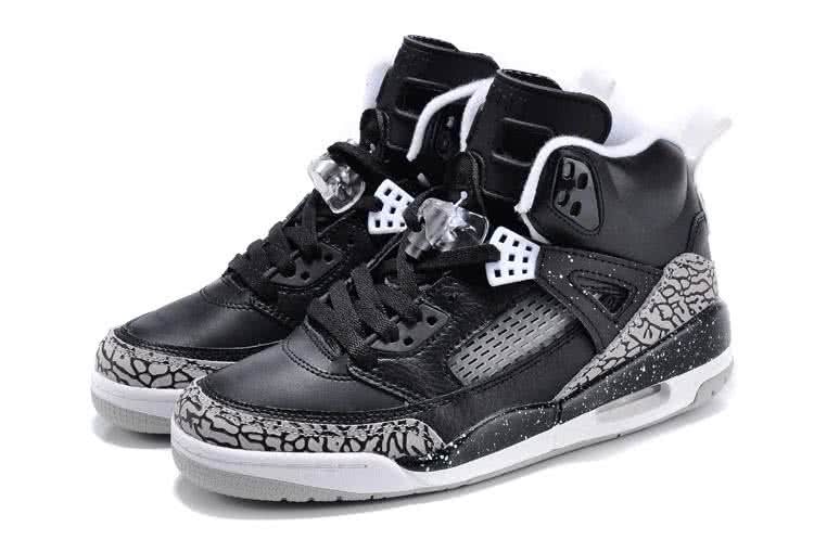 Air Jordan 3 Shoes Black And Grey Women/Men 4