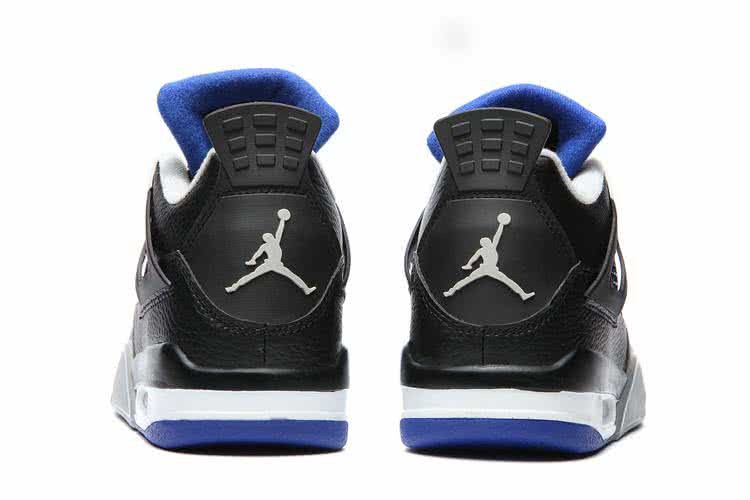 Jordan 4 Shoes Blue And Black Men 5