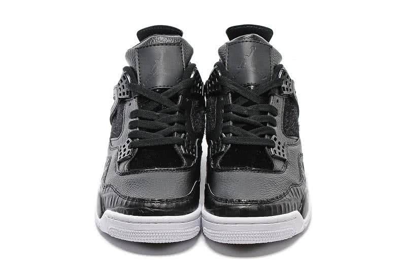 Air Jordan 4 Shoes Grey And Black Men 6