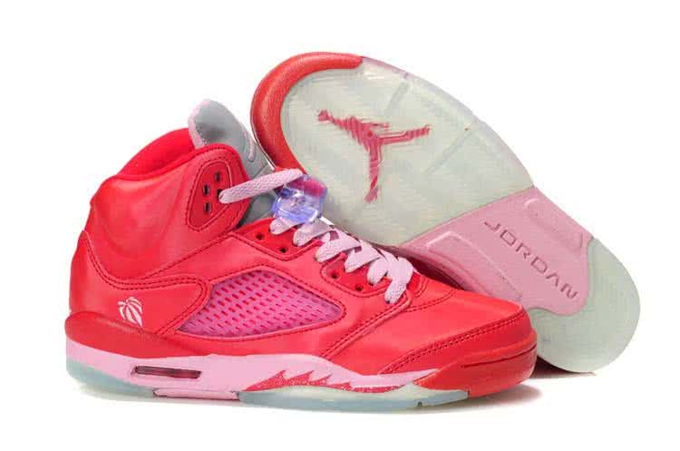 Air Jordan 5 Pink Women 1