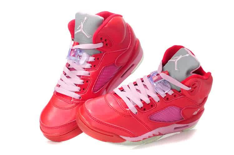 Air Jordan 5 Pink Women 2