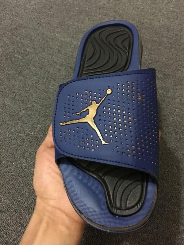 Air Jordan 5 Blue Slipper Men 3