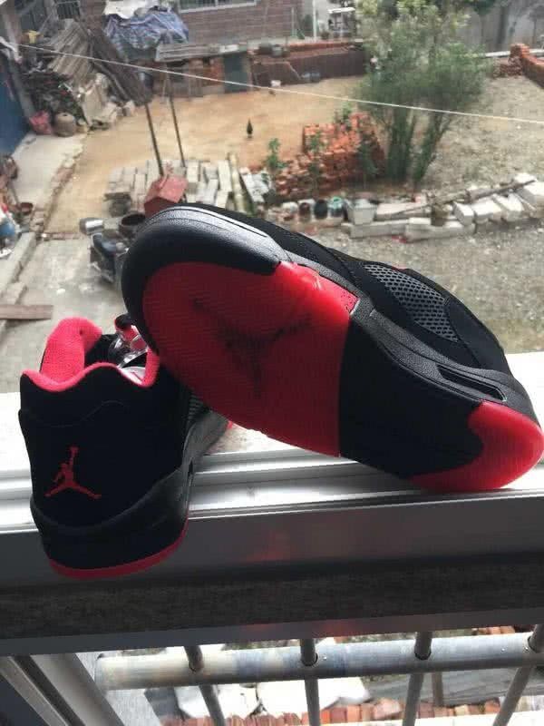 Air Jordan 5 Red And Black Men 5