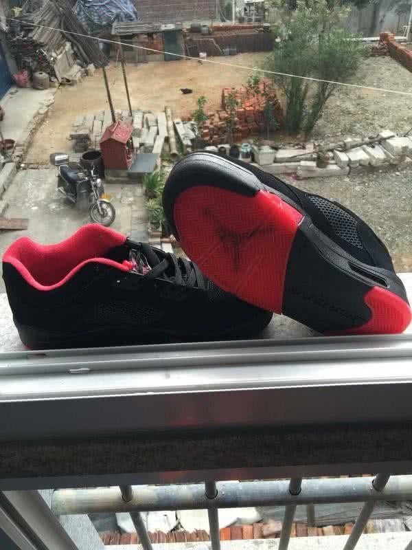 Air Jordan 5 Red And Black Men 1