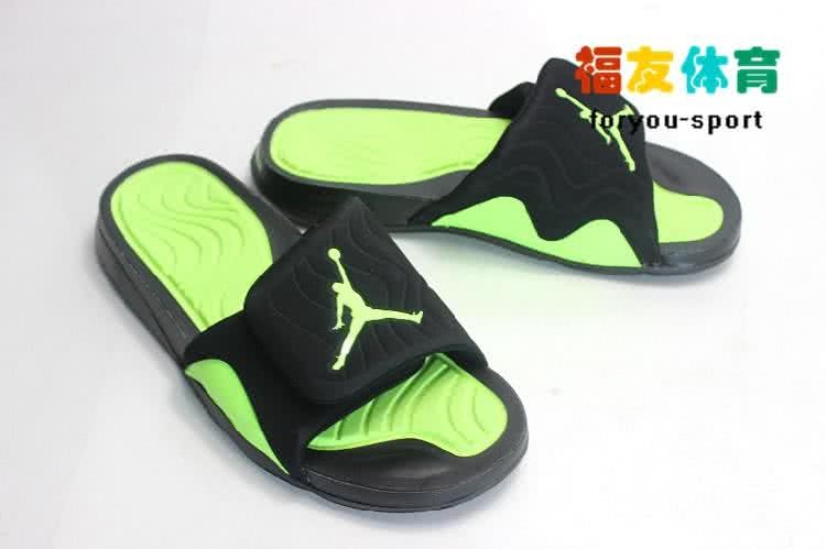 Air Jordan 5 Green Slipper Men 2