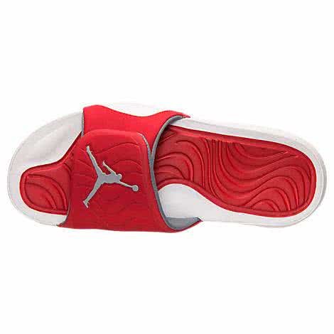 Air Jordan 5 Red And White Slipper Men 1