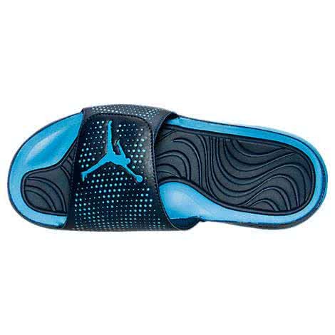 Air Jordan 5 Blue And Grey Slipper Men 1