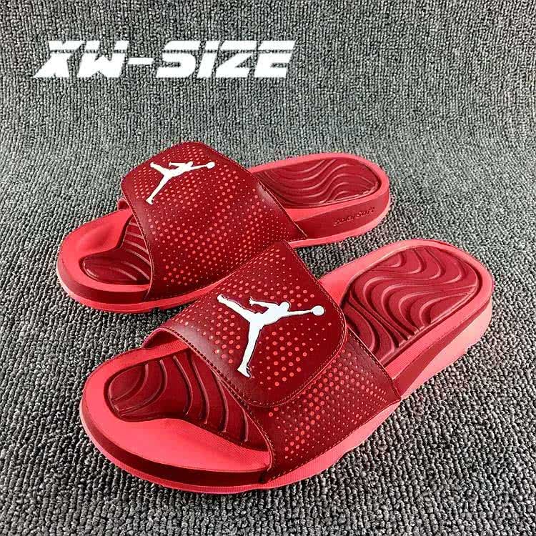 Air Jordan 5 Red Slipper Men 2