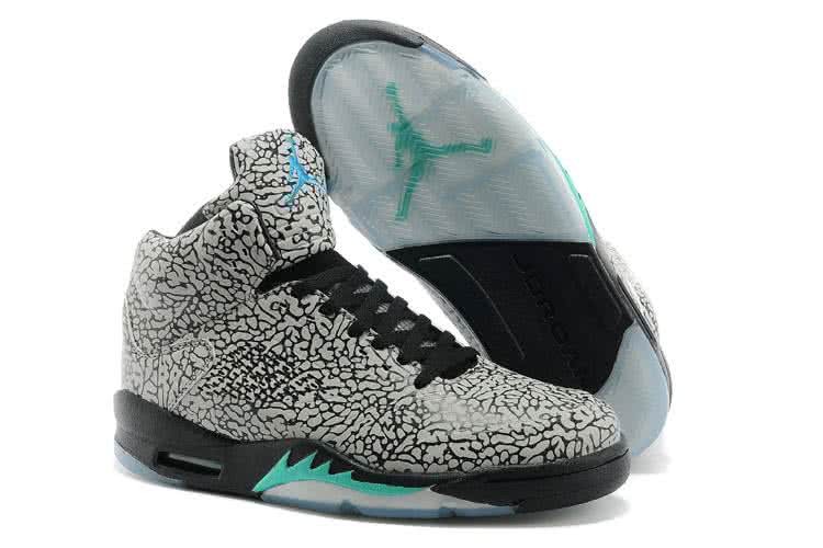 Air Jordan 5 Black And Grey Men 1