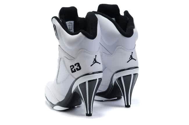 Air Jordan 5 Black And White Women 4