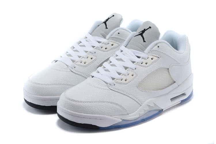 Air Jordan 5 White And Grey Men 5